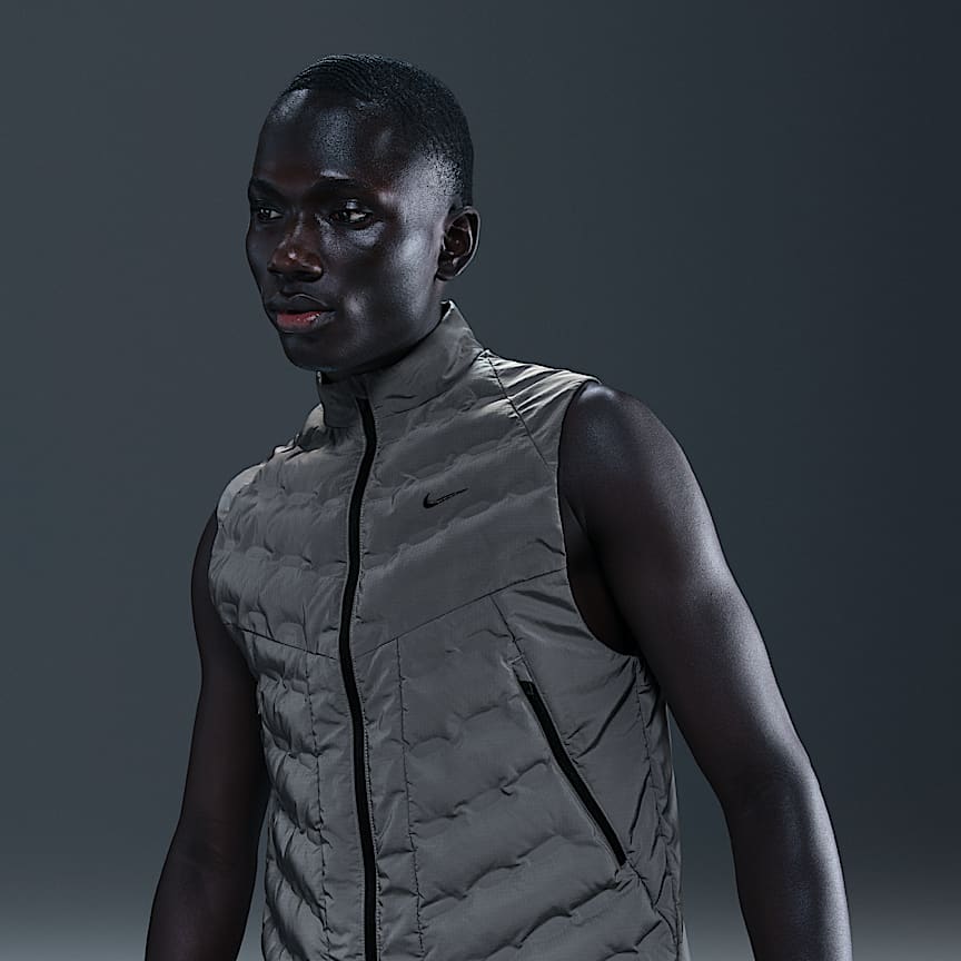 Nike Therma-FIT ADV Repel AeroLoft Men's Down Running Gilet. Nike SI